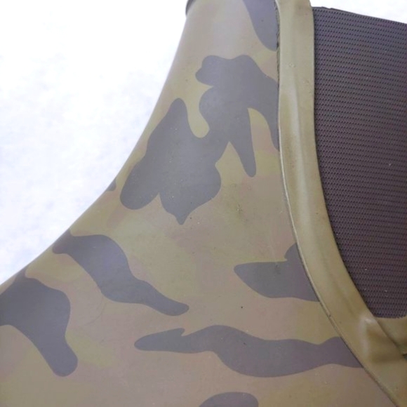 Lucky Brand Basel H20 Camoflage Pull On Rain Bootie Size 7M - Picture 12 of 16